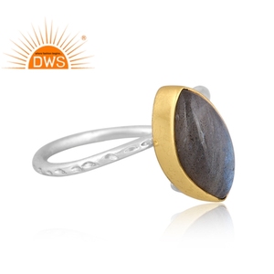 925 Sterling Silver Natural <b>Labradorite</b> Gemstone Stackable <b>Ring</b> Custom Jewelry For Women Gift For Her - Product Image 3