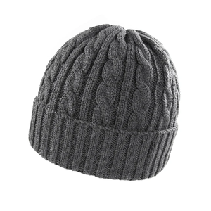 Comfortable Adjustable Fleece Knitted Beanies for Unisex OEM Wholesale High Quality Customizable Embroidery Patch Beanie <b>Caps</b> - Product Image 4