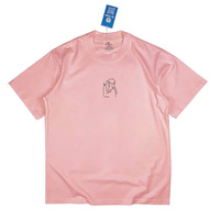 Classique tous les jours hommes unisexe T-Shirt 100% coton Design minimaliste doux respirant tissu Vintage coupe ample grande taille été
