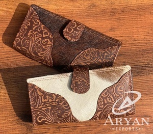 Élégant Mini Femmes Cuir De Fourrure De Vache Petit Sac À Main Fermeture Éclair Titulaire De La Carte Portefeuille En Relief Impression En Cuir Sac À Main Designer Téléphone Embrayage - Product Image 1