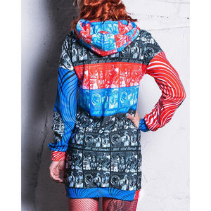 High Quality Vintage Washed Dtg All Over Print Halloween <b>Hoodie</b> Plain Rhinestones <b>Hoodie</b> Thick Men <b>Full</b> <b>Zip</b> <b>up</b> <b>Hoodie</b> - Product Image 3