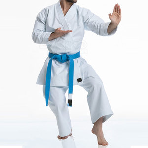 Algodón de alta calidad BJJ Jiu Jitsu Kimono uniforme para adultos Color personalizado mangas completas último diseño barato desgaste de artes marciales - Product Image 4