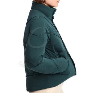 แจ็กเก็ตปลาปักเป้าถักแบบระบายอากาศได้ดีสไตล์ผู้หญิงกำหนดลายได้เอง - Product Image 3