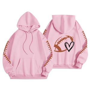 Sudaderas con capucha de manga larga para hombre de invierno 100% algodón de gran tamaño Casual bolsillo deporte sudadera prendas de vestir exteriores - Product Image 6