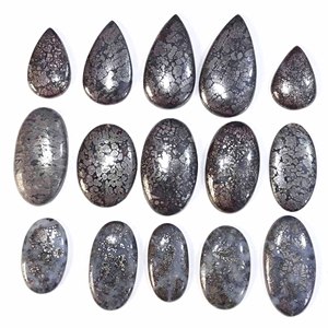 AAA+ Quality <b>Marcasite</b> Loose Cabochon Quartz Gemstone Natural Loose Gemstone Free Size Wholesale Lot Jewelry Making - Product Image 2