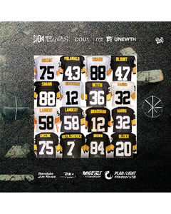 Vêtements de sport de football américain avec impression par transfert thermique 100% polyester Prêt à expédier Jersey cousu de la meilleure qualité - Product Image 4