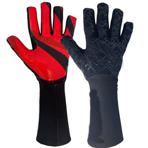 Vente en gros Gants de football professionnels Gants d'entraînement en latex PU respirant Meilleurs gants de gardien de but pour l'extérieur - Product Image 1