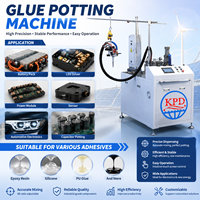 Máquina Dispensadora de Pegamento AB Semiautomática de Dos Partes, Equipo de Encapsulado de Resina Epoxi y Silicona para Luces LED, PCB, Baterías y Electrónica