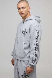 Sudadera con Capucha para Hombre, Talla Grande, Estilo Casual, Color Sólido, Forro Polar Personalizado, 100% Algodón, Transpirable, Resistente al Viento, Ecológica - Product Image 6