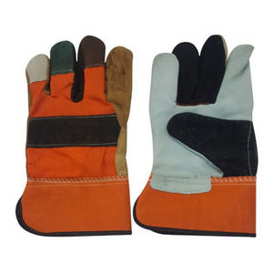 Gants de travail en cuir de qualité supérieure résistants à la chaleur de haute conception Gants de travail antistatiques antivibrations sans silicone sans poudre - Product Image 2