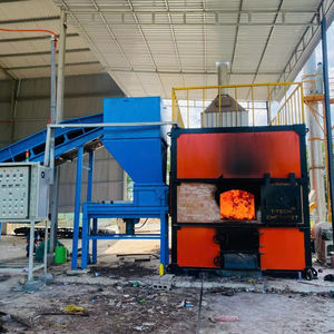 Système de valorisation énergétique des déchets dangereux, traitement thermique des déchets, usine de transformation des déchets solides municipaux MSW en énergie, chaudière à déchets d'usine - Product Image 1