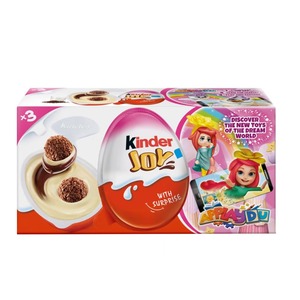 Huevo de Chocolate Kinder Joy, Relleno Cremoso de Chocolate con Leche, Bolas de Galleta Crujiente, Juguete Sorpresa Divertido, Bocadillo, Regalo Perfecto para Niños - Product Image 2