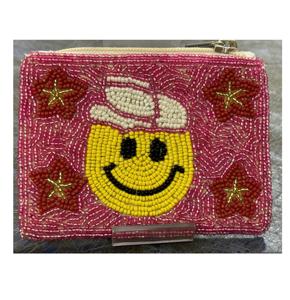 กระเป๋าคลัทช์ใส่เอกสารผ้าใบประดับลูกปัดสไตล์โบฮีเมียนสำหรับผู้หญิงกระเป๋าซิปงานปาร์ตี้ตอนเย็นขายส่ง - Product Image 3