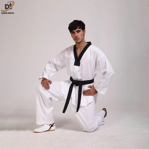 ชุดเทควันโดสำหรับศิลปะการต่อสู้ชุดเทควันโดดีไซน์ใหม่ล่าสุดออกแบบได้ตามต้องการ - Product Image 5