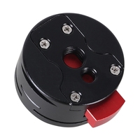 Dropshipping Z005 Mini V-Lock Quick Release Plate Clamp pour DSLR Camera Camcorder Trépied Monopode