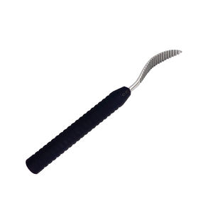 High Grade Orthopedic Stainless Steel Manual <b>Metal</b> Serrated <b>Edge</b> Rubber Grip Handle Lane Bone Lever Basis Surgical Instruments - Product Image 2