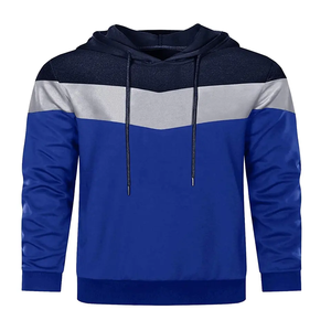 Sudadera con Capucha para Hombre, Ropa de Calle Personalizada con Logotipo de Fabricante, Dobladillo Crudo, Piedra Mineral, Vintage - Product Image 3