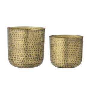 Vente chaude Golden Luxury Round Flower Vase Minimal Decor pour Home Office Hotel and Garden Unique Design - Product Image 5