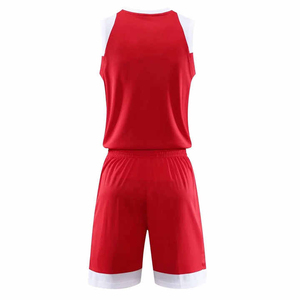 Wholesale High Quality Latest Design Unisex Basketball Uniform Printed Custom Colors Logo 100% Polyester OEM Service Available - Product Image 2