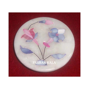 Top Class High Quality Marble Inlaid Kitchen <b>Coaster</b> <b>Set</b> for Home Decoration and Corporate Gifts Purpose Supplier and Wholesale - Product Image 1