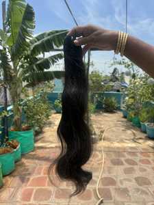 Extensions de cheveux vierges ondulés alignés sur les cuticules indiennes 100% de haute qualité de 20 pouces paquets de vente en gros de style vague naturelle - Product Image 5
