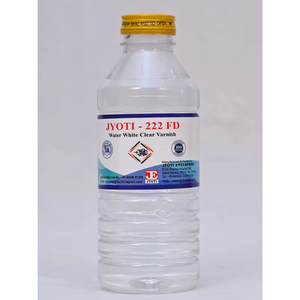 Barniz Transparente Blanco Agua Jyoti 222 FD para Muebles de Madera, Revestimiento Industrial de Alto Brillo, Secado Rápido, Acabado Protector - Product Image 1