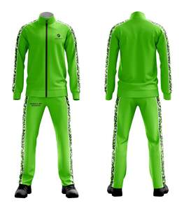 Unisex Sweatsuits Manufacturer Heavyweight Blank Oversized Zipper <b>Jacket</b> and Sweatpants Sets Custom Men's Tracksuit - Product Image 2