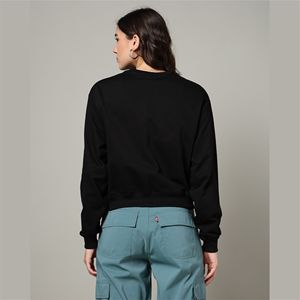 เสื้อสเวตเชิ้ตแฟชั่นขายส่ง ดีไซน์ไม่ซ้ำใคร ใส่สบายทุกวัน มีสไตล์ ทรงหลวม ทันสมัย เรียบง่าย สำหรับฤดูหนาว ผ้าหนา ระบายอากาศได้ดี สำหรับผู้หญิง - Product Image 3