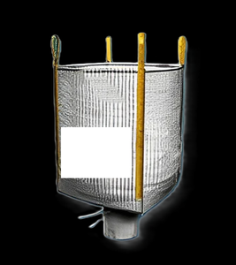 Heavy Duty Open Top Jumbo Tonnage <b>FIBC</b> <b>Bags</b> with Discharge Spout Bottom PP Material for Safe Storage Easy Material Unloading - Product Image 3