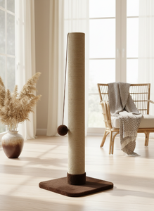 High-quality Amistar Coffee Pillar <b>cat</b> scratcher for <b>cats</b> of all breeds and sizes. - Product Image 5