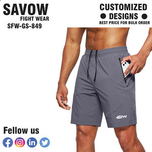Men Beach Gym <b>Shorts</b> Quick Dry Nylon Blend <b>with</b> Elastic Waist Mesh <b>Liner</b> and Pockets Versatile Design for Training <b>Swimming</b> - Product Image 2