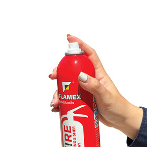 Flamex 500G สเปรย์ดับเพลิงแบบพกพาผลิตภัณฑ์ความปลอดภัยของรถยนต์ประเทศไทย (TIS.83-2563)