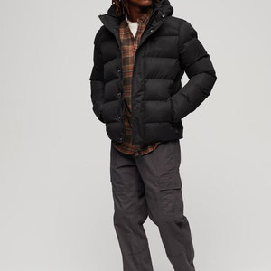 Fabrication Veste matelassée pour homme en matériau respirant de la meilleure qualité Veste matelassée pour homme légère à manches longues - Product Image 4