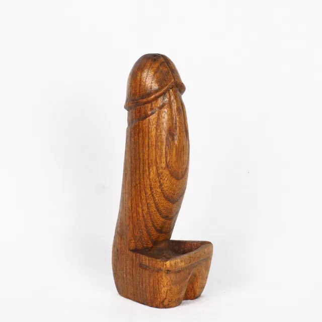 Beste Qualität Holz Penis Aschenbecher für Rauch zubehör, Zigarre Aashtray handgemachte Penis form