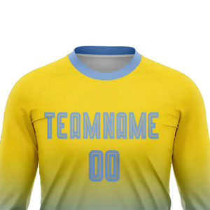 Conjunto de camiseta de la mejor calidad para hombre, uniforme de fútbol de poliéster, construcción duradera, logotipo personalizado, nombre del equipo, kit de fútbol personalizado - Product Image 6