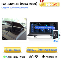 MEKEDE MNX Pemutar Audio Mobil Android Terbaru WIFI 4G LTE Car-play Auto untuk BMW X3 E83 10.25 Inci 2004-2009 DSP DVR ADAS