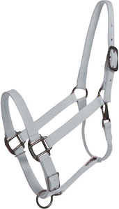 Hebillas de nailon duraderas para cabestro de caballo, collares de cabeza de caballo, cabestros de caballo de cuero personalizados con correas de PVC de latón y acero - Product Image 6