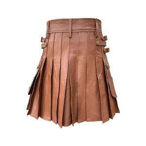 Kilt de Cuero de Primera Calidad - MARCA KAPLAN Logotipo/Color/Talla Personalizados Servicio OEM 10 Piezas MOQ Precio al por Mayor Último Modelo - Product Image 3