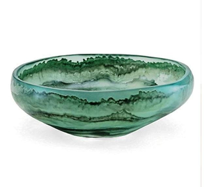 Tazón de Resina Epoxi para Múltiples Usos |   Lazo Azul |   Tazón de Resina Hecho a Mano para Ensaladas, Almacenamiento de Frutas, Vajilla para el Hogar - Product Image 5