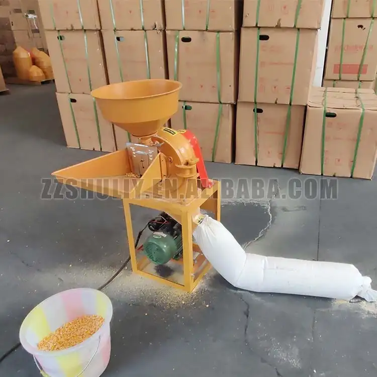 वितरक चीन खेत मिनी डिस्क अनाज मक्का चक्की गेहूं मक्का कोल्हू मशीन