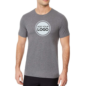 Concevez vos chemises d'entraînement à séchage rapide pour hommes évacuant l'humidité en cours d'exécution T-shirts athlétiques T-shirt personnalisé - Product Image 3
