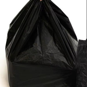 Sacs poubelle sacs poubelle noirs pour déchets ménagers sacs poubelle à poche plate - Product Image 1