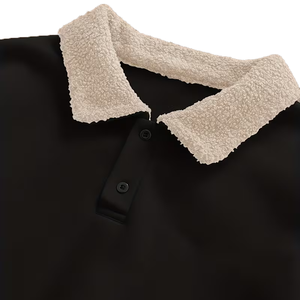 Nouveauté Sweat-shirt pour homme personnalisé Prix de gros 100% coton polaire et laine Hiver Respirant Sweat-shirts pour homme en vente - Product Image 4