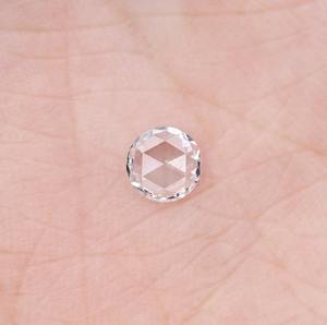 ห้องปฏิบัติการเจียระไนรูปกุหลาบ6มม. เพชรที่ VVS1ความชัดเจนตัดได้อย่างดีเยี่ยมใช้ทำด้วยมือสำหรับแหวนเครื่องประดับของขวัญแต่งงานตามแบบของเธอ - Product Image 2
