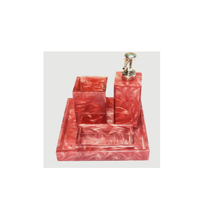 High Quality Marble <b>Bathroom</b> <b>Set</b> with Resin Marble Luxury Wash Basin Desktop <b>Bathroom</b> Sink Made of Resin - Product Image 6