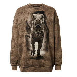 Sweat-shirt décontracté à coupe régulière, fabriqué en tissu polaire doux, 100% coton, écologique, pour le streetwear d'hiver et le confort quotidien - Product Image 1
