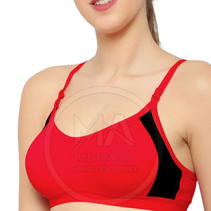 Soutien-gorge de sport pour femme à prix de gros, maintien élevé, grandes tailles, séchage rapide, respirant, en Spandex/Polyester, couleur unie, tailles personnalisées - Product Image 3