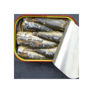 Sardinas Enlatadas en Aceite de Oliva, 125g, Sardinas Frescas, 0.125 Kg, 2 Años de Duración, Envío en 30 Días - Product Image 1