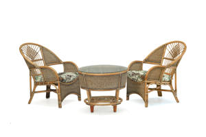 COBANA SEAGRASS Terrace SET Venta caliente hecha a mano moderna silla de ratán de madera mesa de centro clásico indonesio para terraza Set - Product Image 4