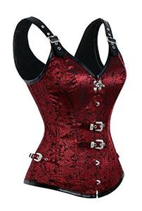 Borcard forro cuero mujer corsé Tops Sexy Overbust Shapewear corsé moderno para talla grande transpirable elegante para uso diario - Product Image 3